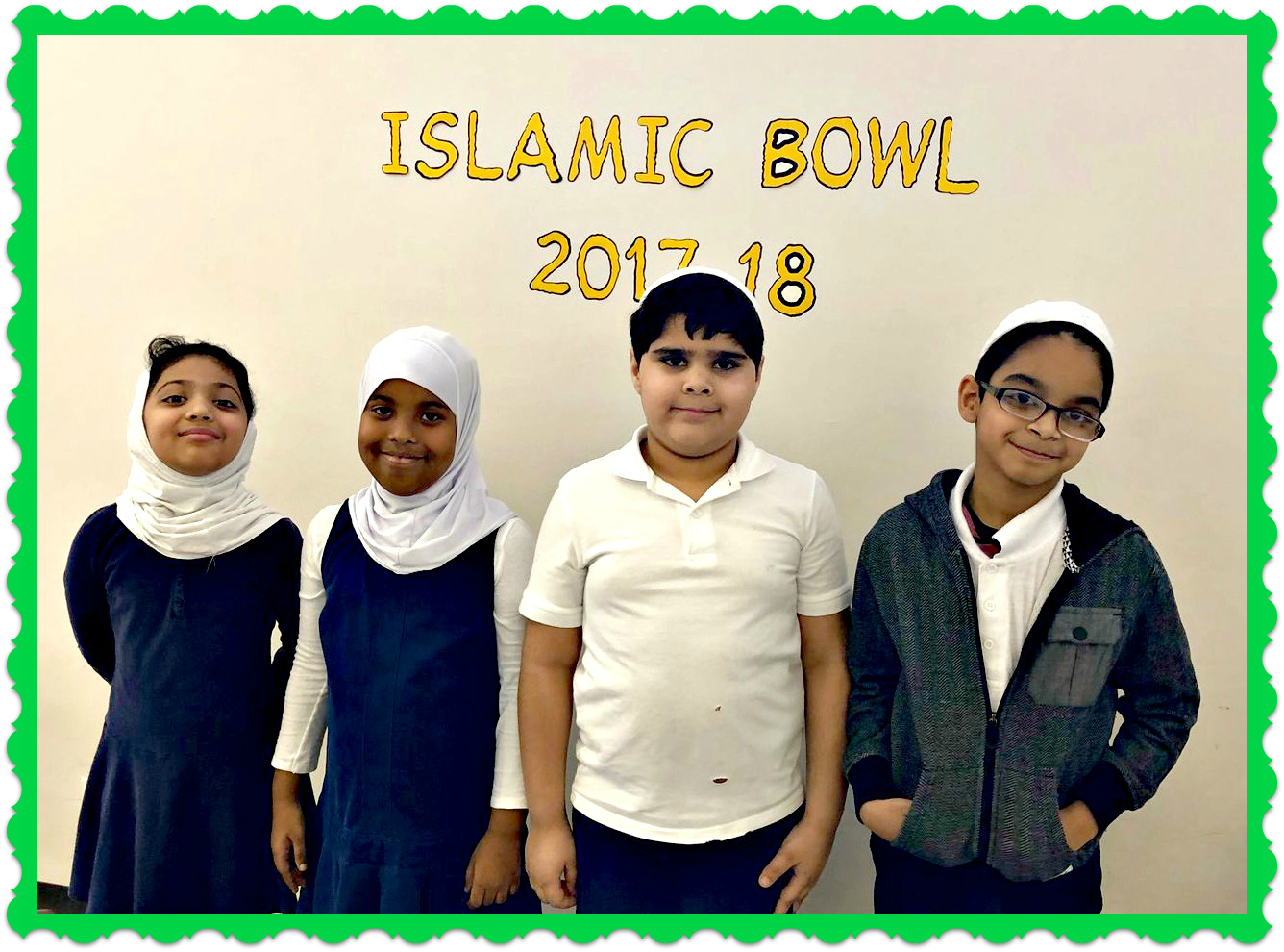Islamic Bowl Winners 2nd Grade